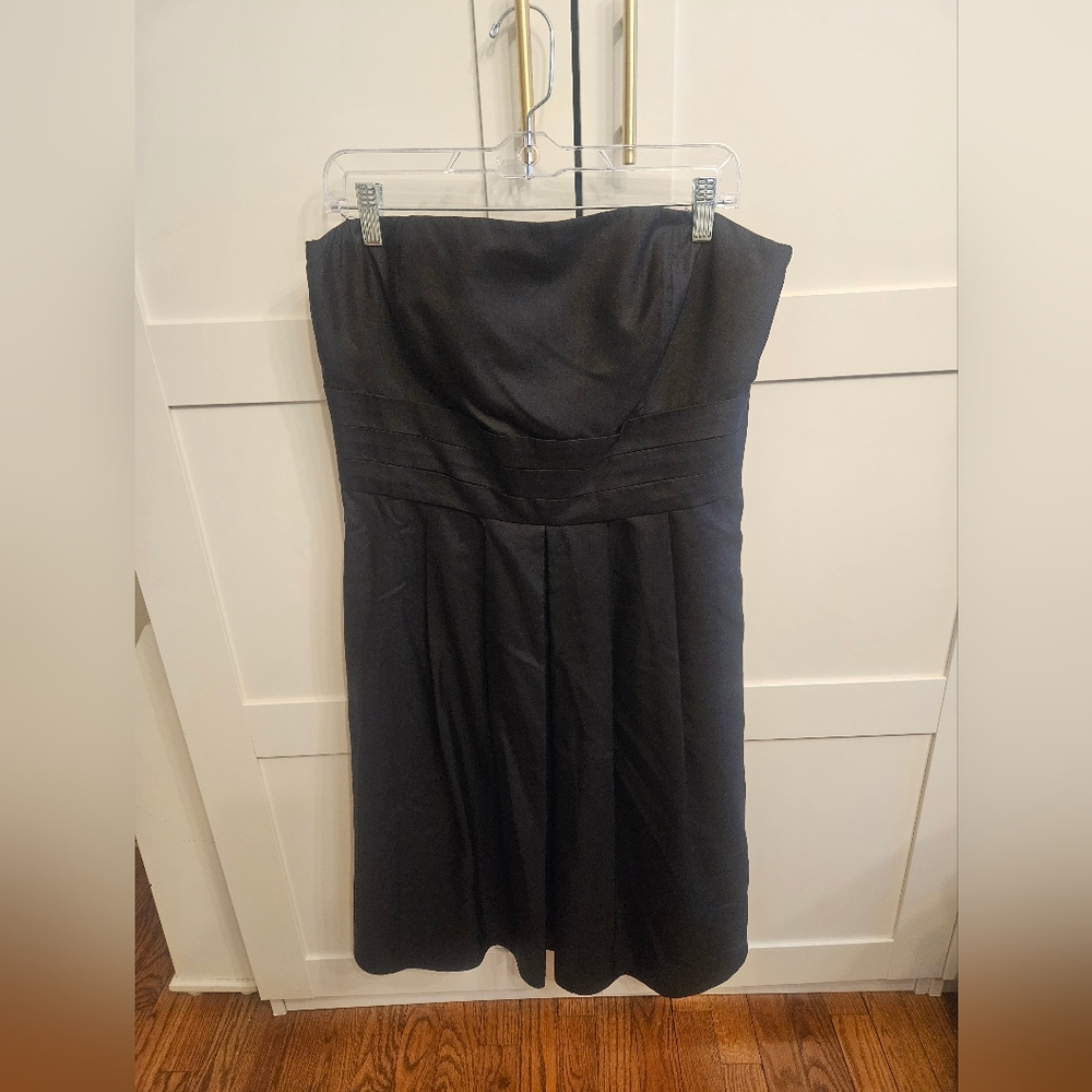 Ann Taylor Black Silk Dress
